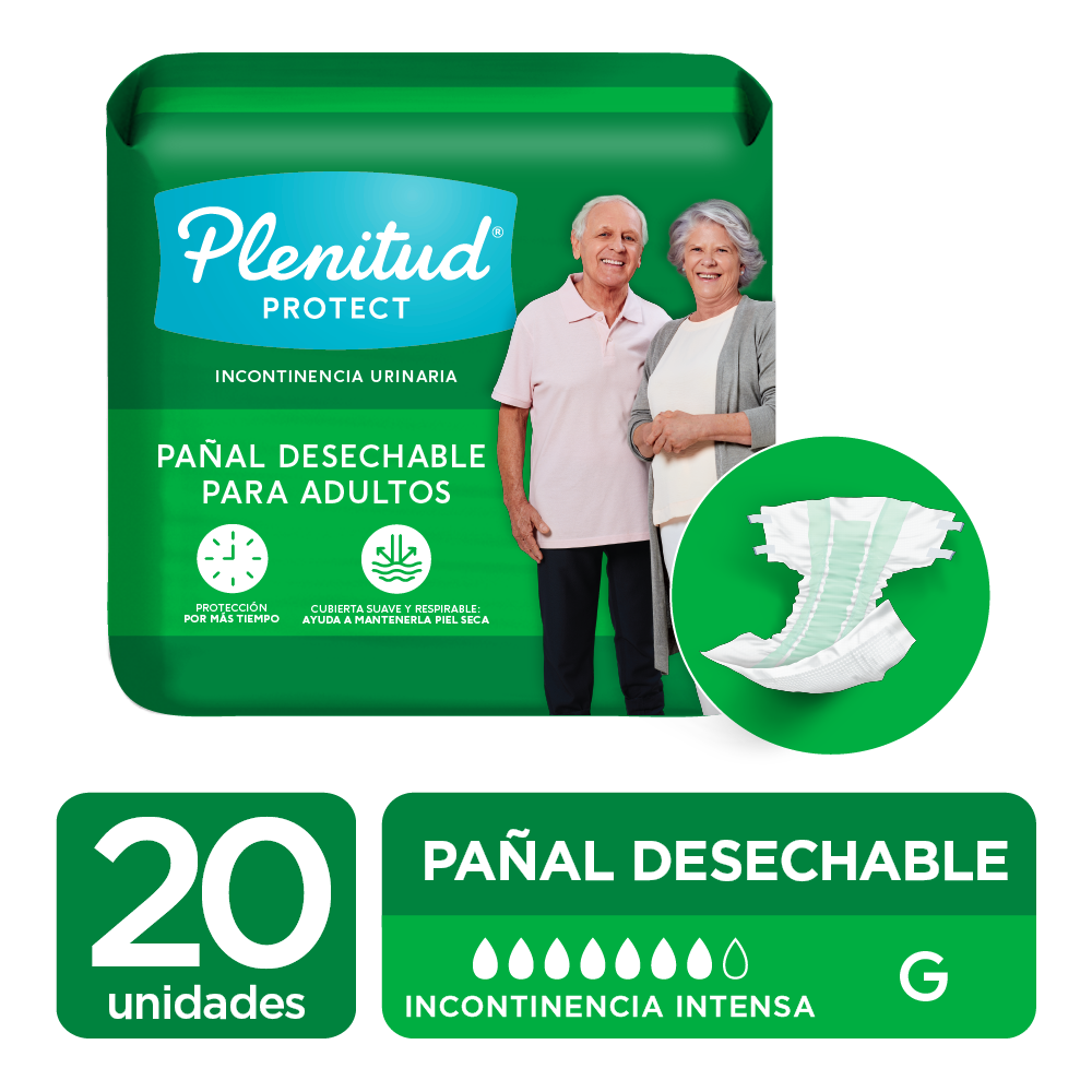 Plenitud Classic Pañal G - 20UN