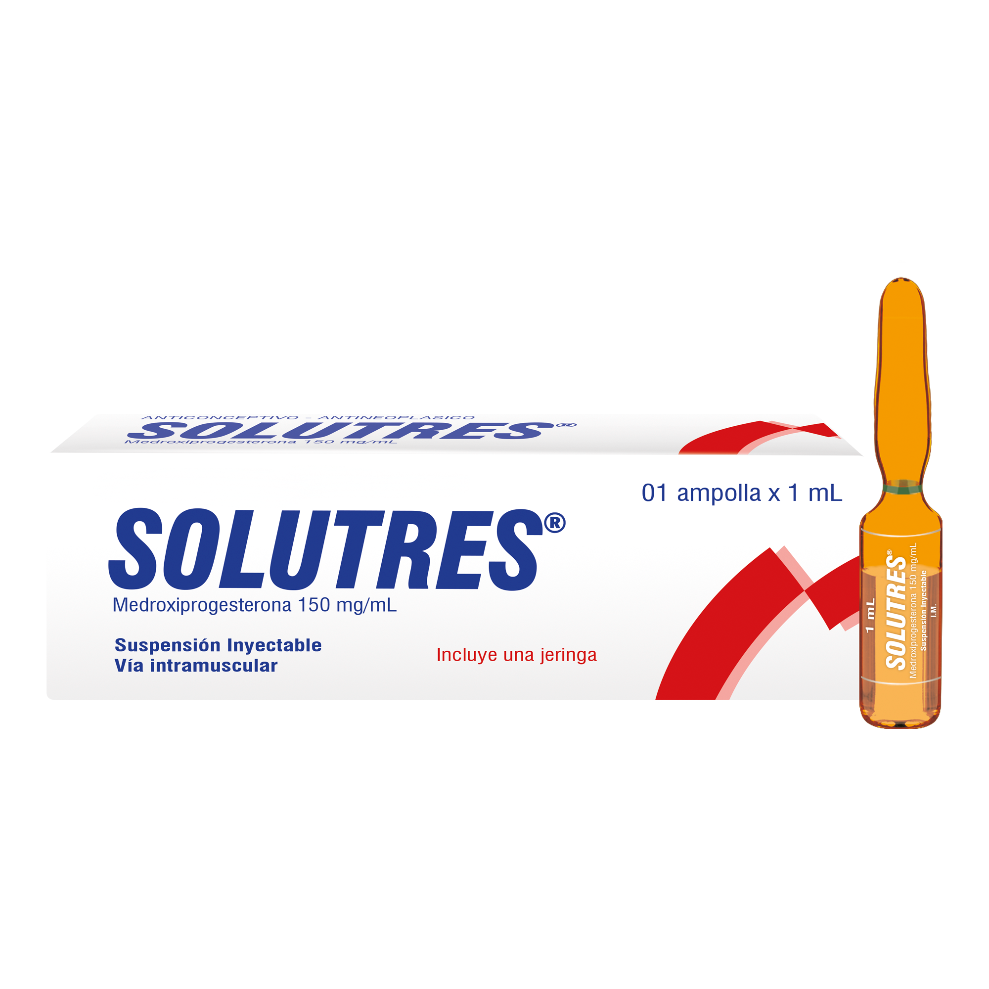 Solutres 150Mg/Ml - Frasco 1 Ampolla