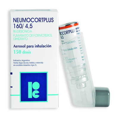 Neumocortplus 160 Mcg/4.5 Mcg X 150 Dosis