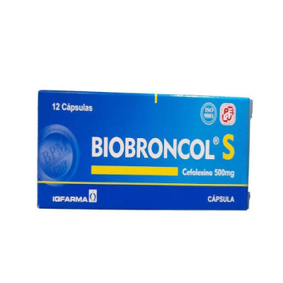 BIOBRONCOL S 500mg x 12 CAPS
