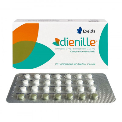 Dienille 2-0.03mg Comprimido Recubierto