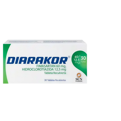 DIARAKOR 60mg/12.5mg x 30 TABS