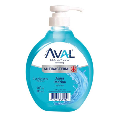Aval Jab Antibact. Aqua Marina X 400Ml