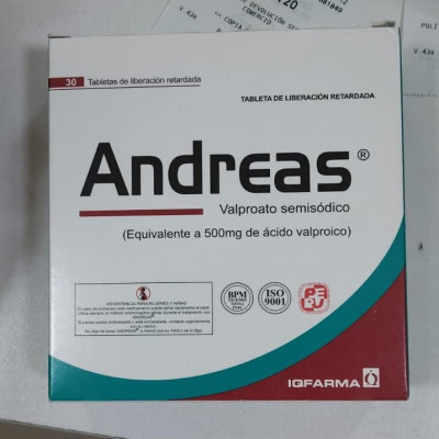 ANDREAS 500 mg x 30 TAB