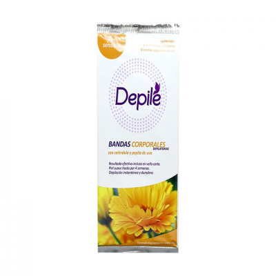 Depile Bandas Corp P/S C/Calendula Caja X 6 Uni