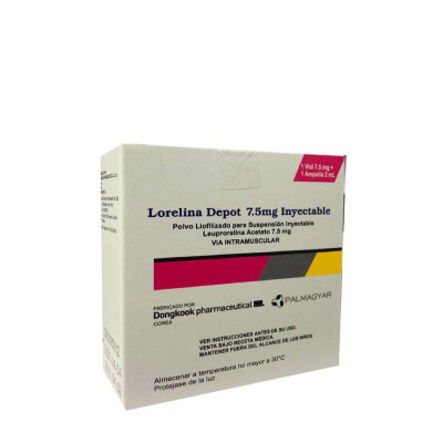 Lorelina Depotx7.5Mg Polv Liofilizado Susp Inyec