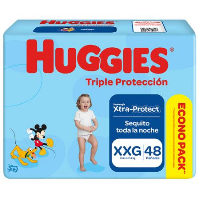 Huggies PaÑAles  Triple Poteccion Xxgx48