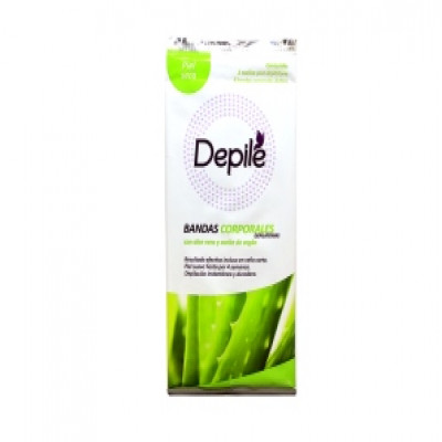 Depile Bandas Corp P/S C/Aloe Vera Caja X 6 Uni