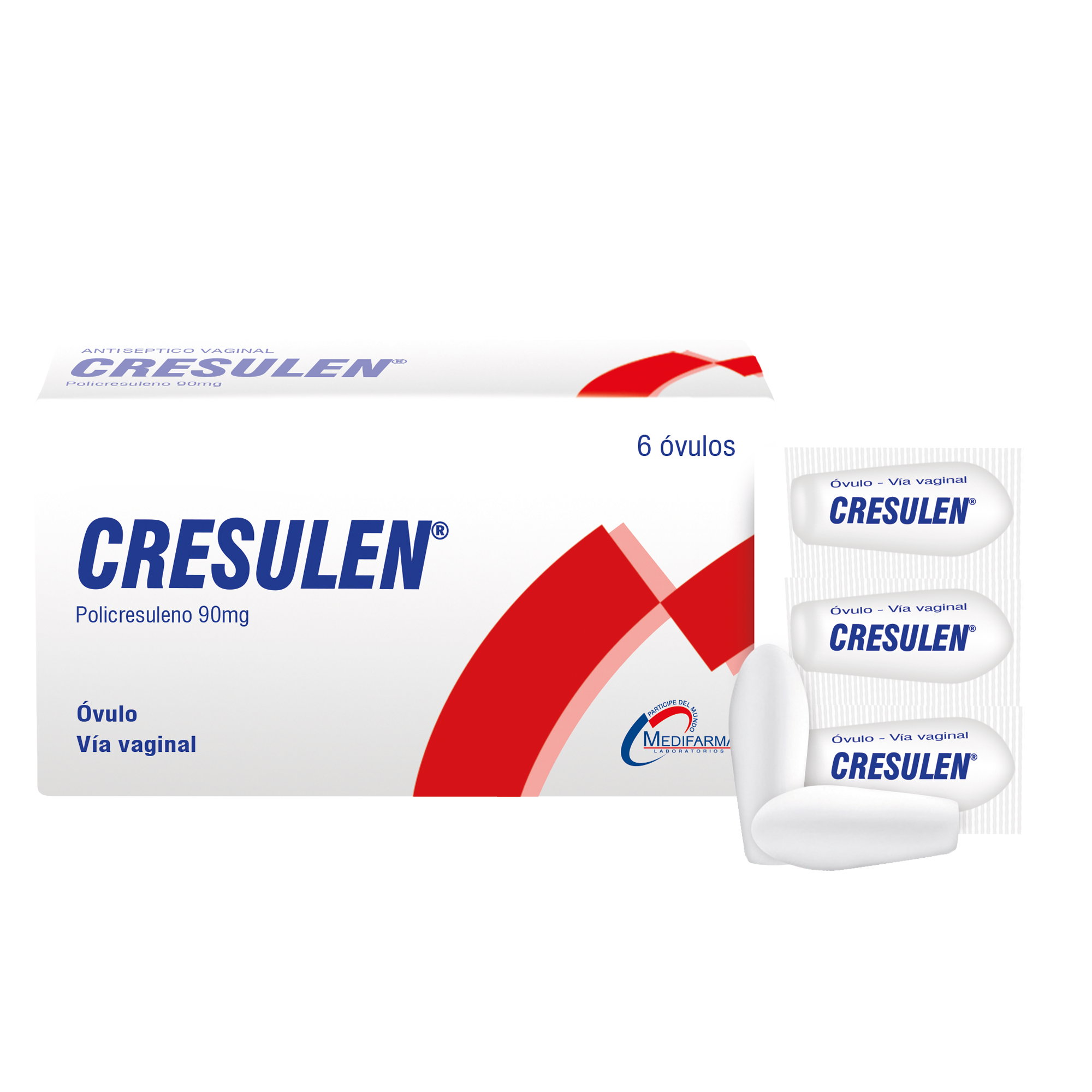 Cresulen 90Mg - Caja 6 Óvulos