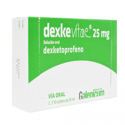 Dexkevitae 25 mg x 10 Sobres