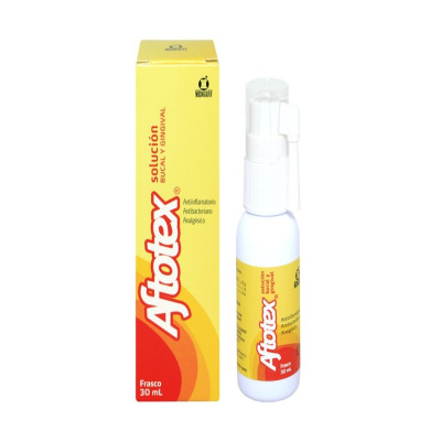 AFTOTEX SPRAY BUCAL Y GINGIVIAL x 30 mL