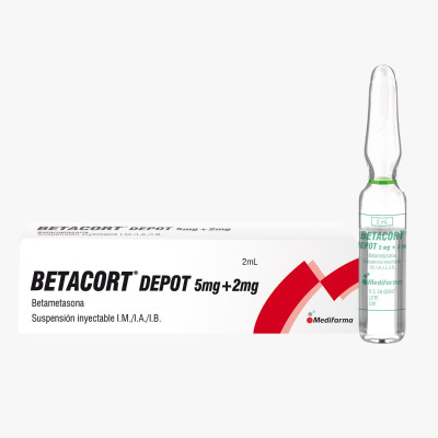 BETACORT DEPOT 5/2mg x 1 AMP