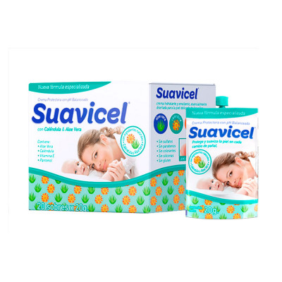 SUAVICEL CREMA PROTECTORA 20 SOBRES x 20g