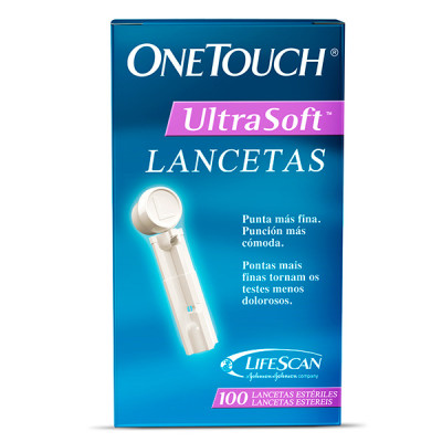 Lancetas One Touch Ultra Soft X 100