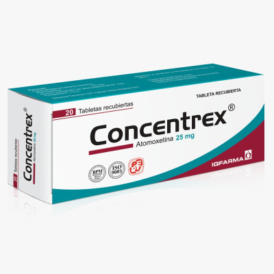 CONCENTREX 25 mg x 20 TAB