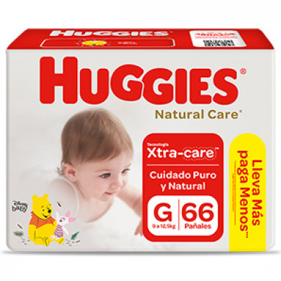 Huggies Natural Care G - 66UN  