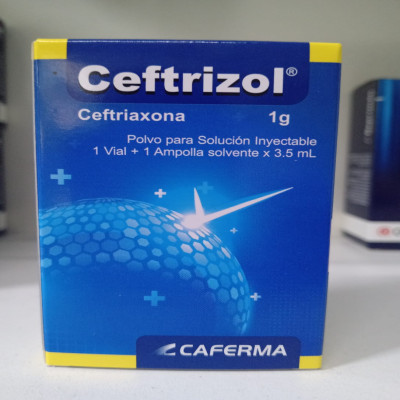 CEFTRIZOL 1 g x 1 AMP