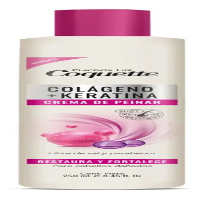 COQUETTE CR PEINAR COLAG+KERAT x 250mL