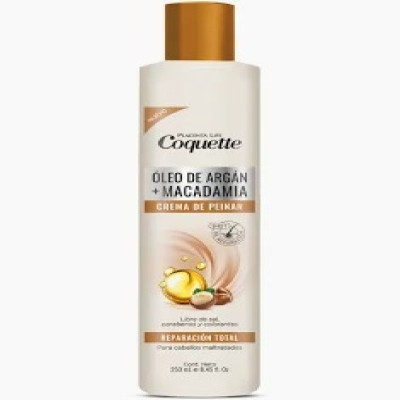 COQUETTE CR PEINAR OLEO ARGAN+MACADAMIA x 250mL