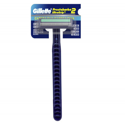 Gillette Prestobarba 2 Hojas Ultra Grip X 1 Maquina