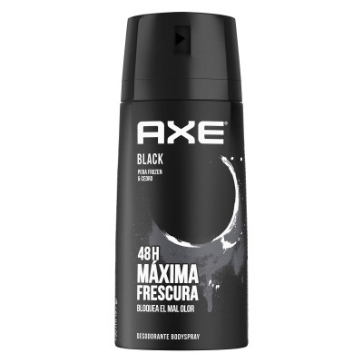 Bodyspray Axe Black - Frasco 150 ML