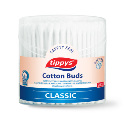 Tippys Hisopos Cotton Buds Classic X 200 Und