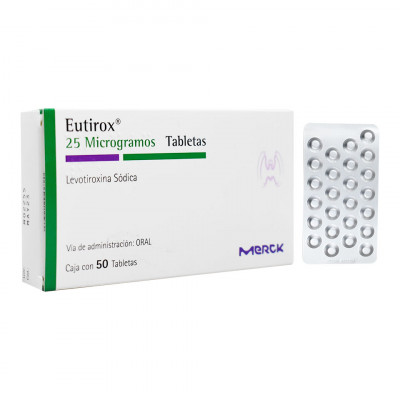 Eutirox 25 Mg X 50 Tab+B76