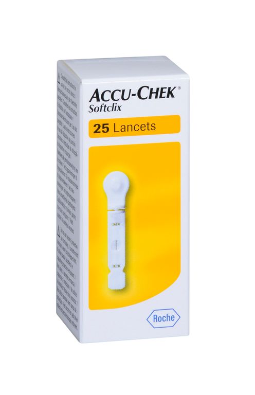 ACCU-CHEK SOFTCLIX x 25 LANCETS