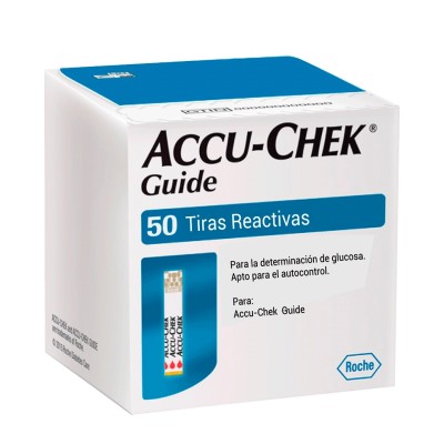 ACCU-CHEK GUIDE x 50 TIRAS